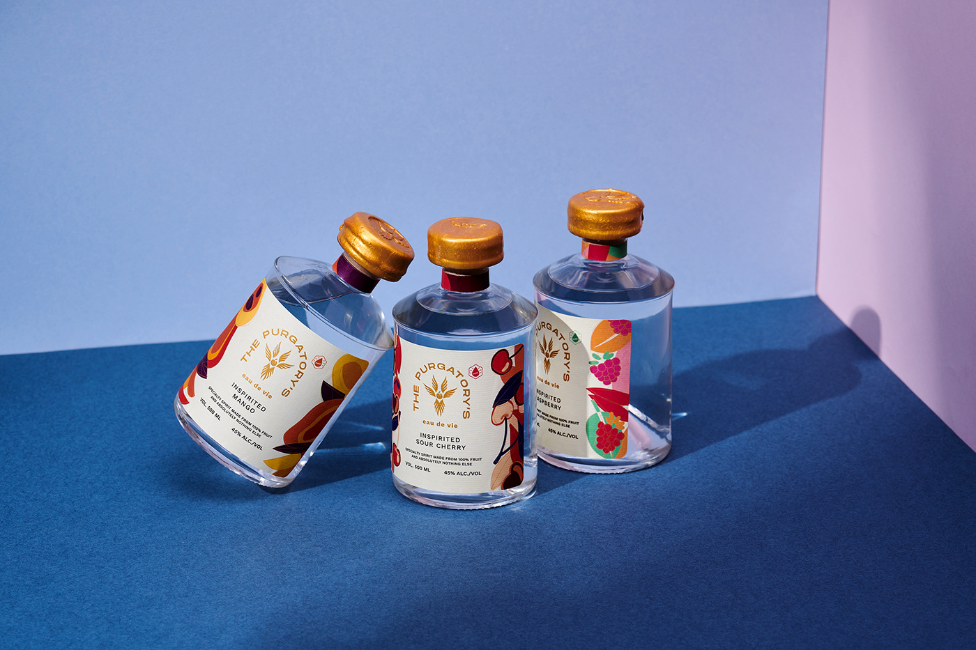 Packaging spirit Australia Logo Design drink alcohol Label packaging design product eaudevie
