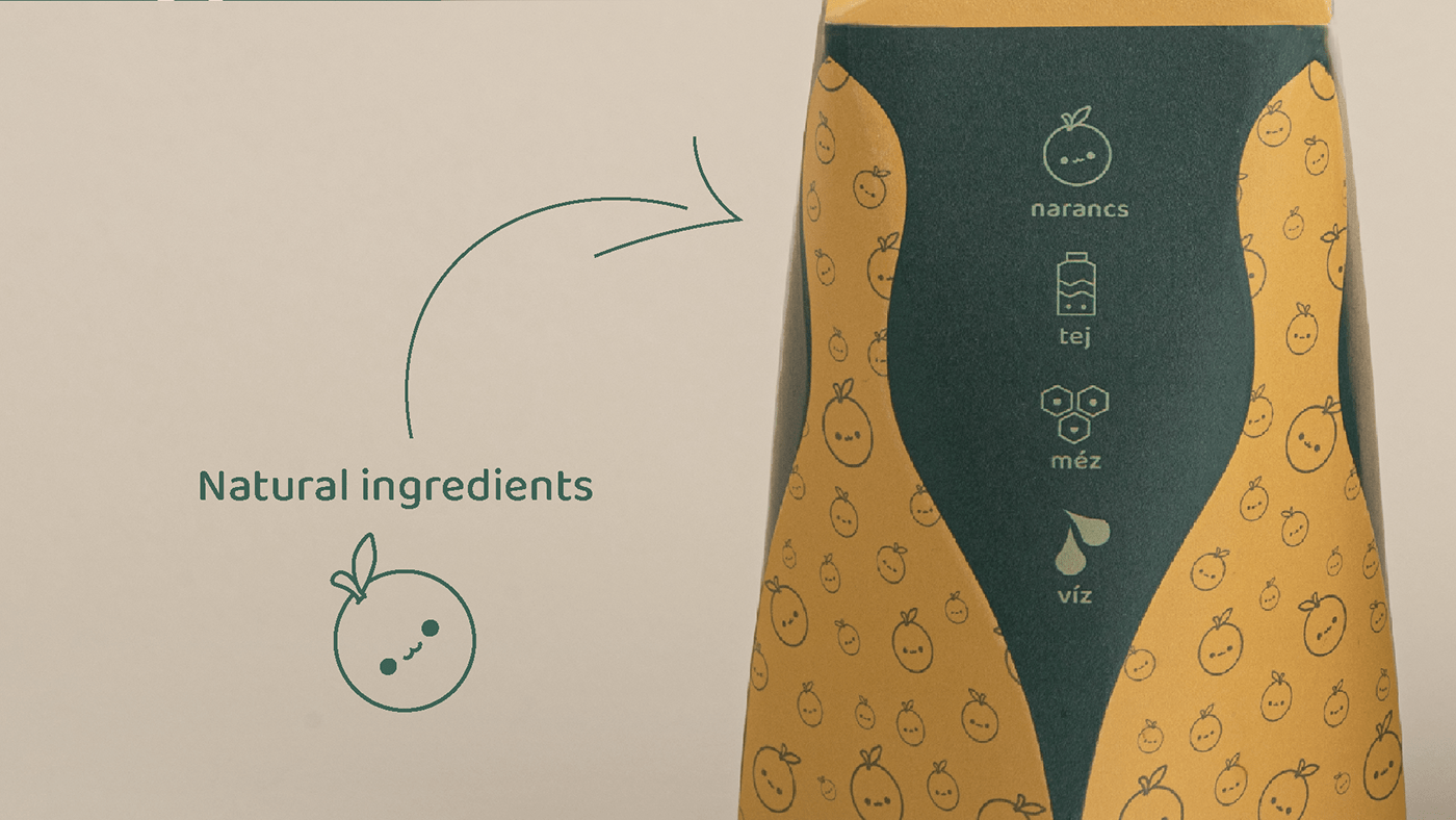 Packaging brand identity visual Logo Design package smoothie smoothies graphics