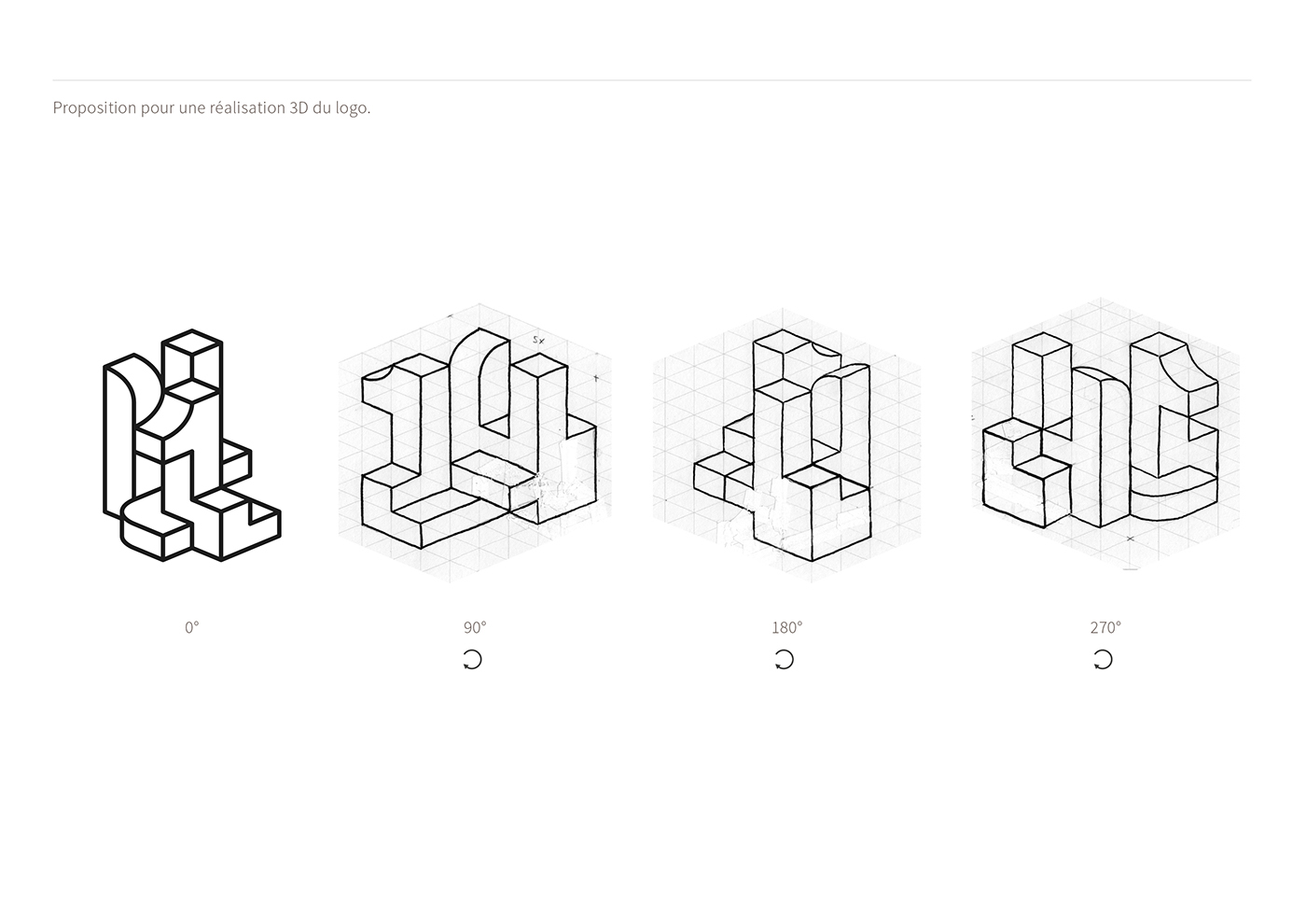 logo brand modular grid Fablab