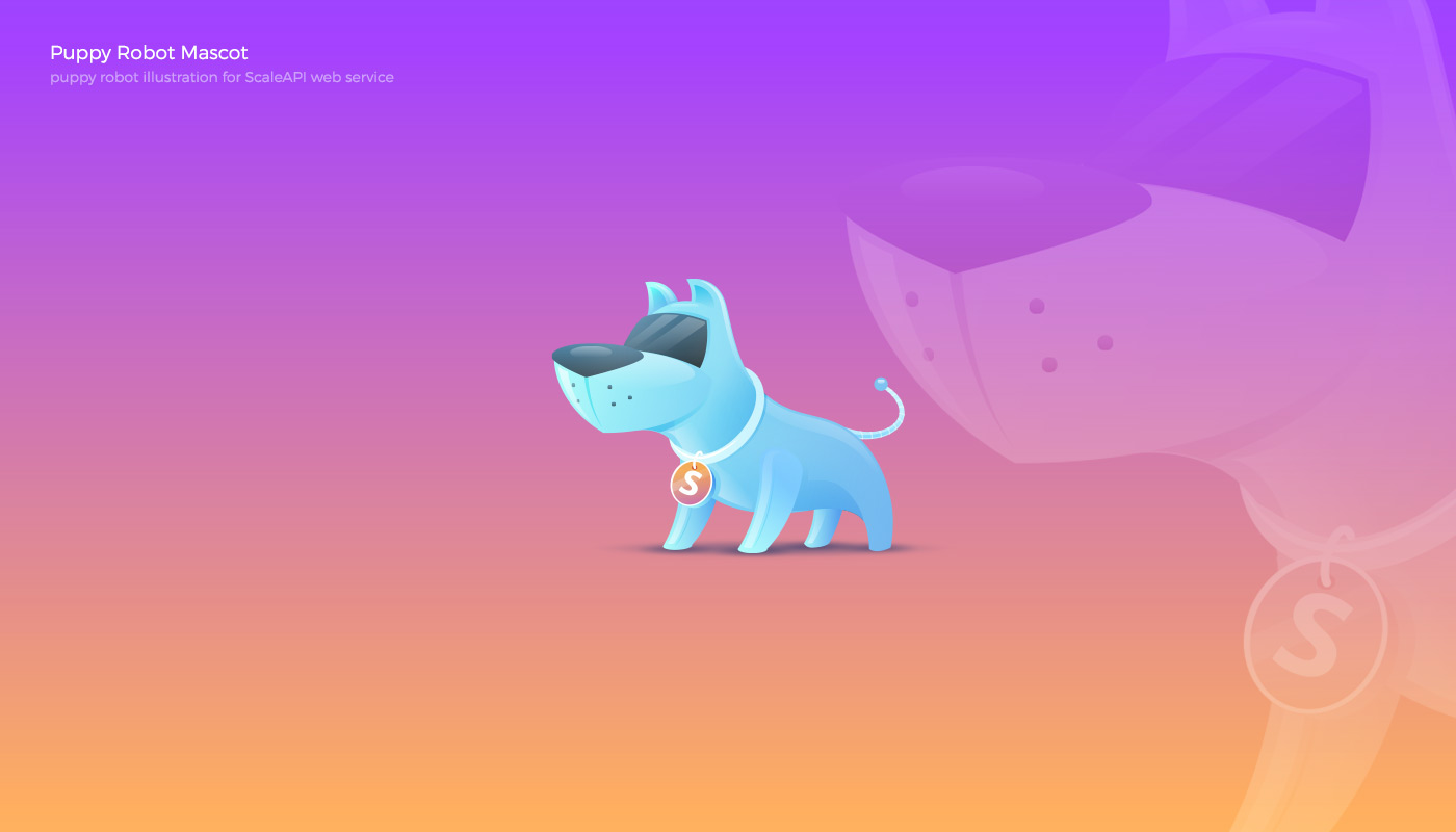 Mascot design ILLUSTRATION  cartoon animals bitcoin vector Technology