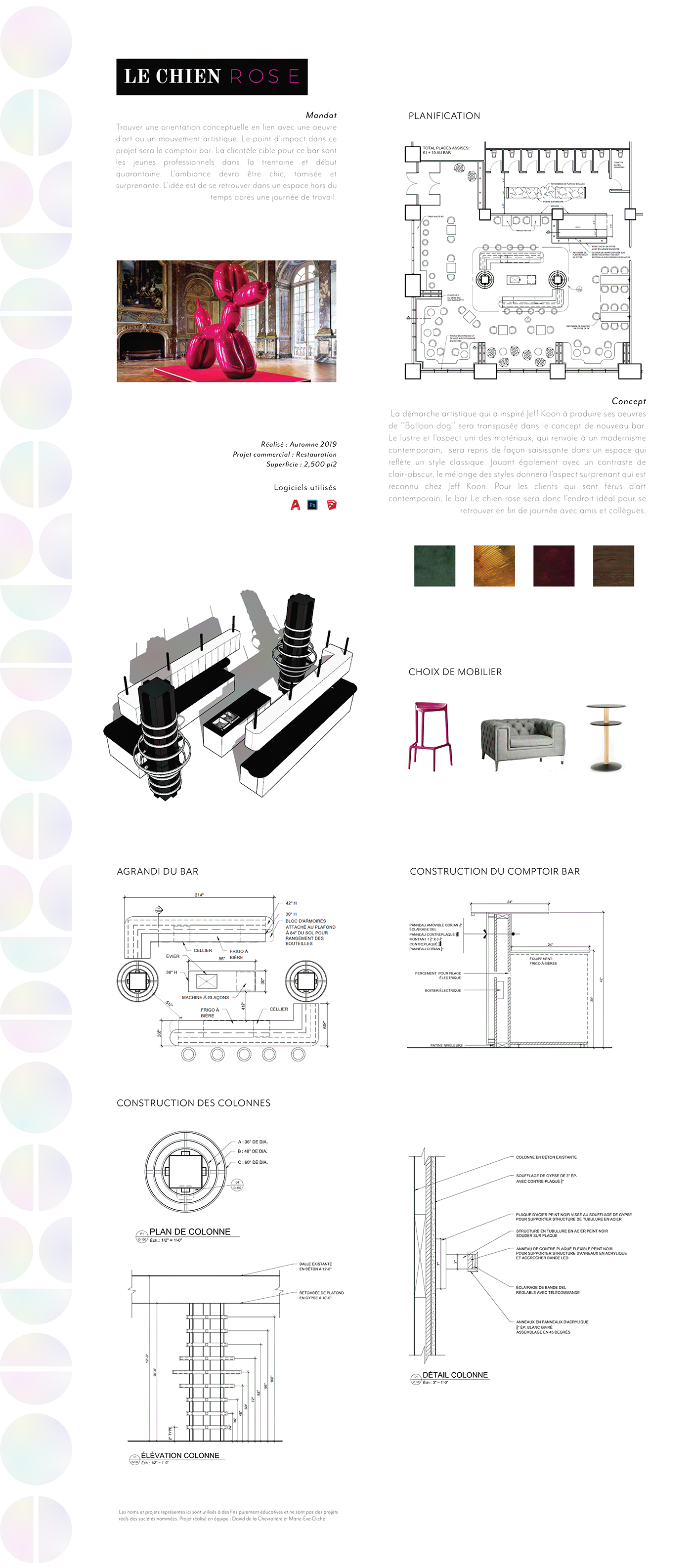 3D Rendering AutoCAD design Illustrator interior design  photoshop portfolio revit SketchUP Technical Plans