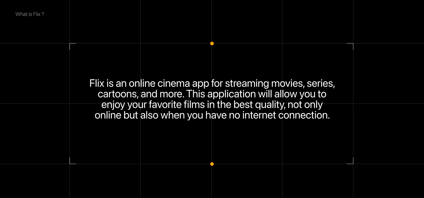ui ux Mobile app ios online cinema movie online
