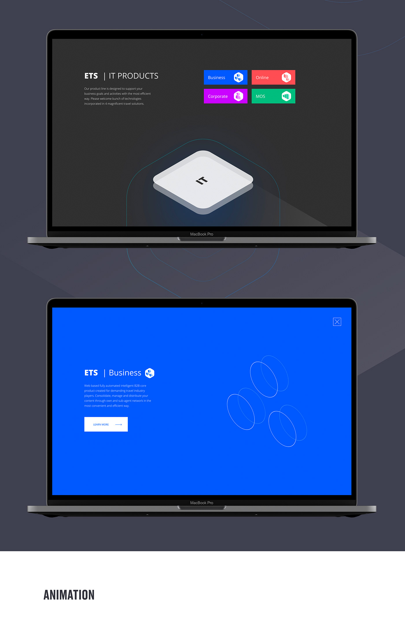 dark dark theme Isometric mobile promo promo site UI ux Webdesign