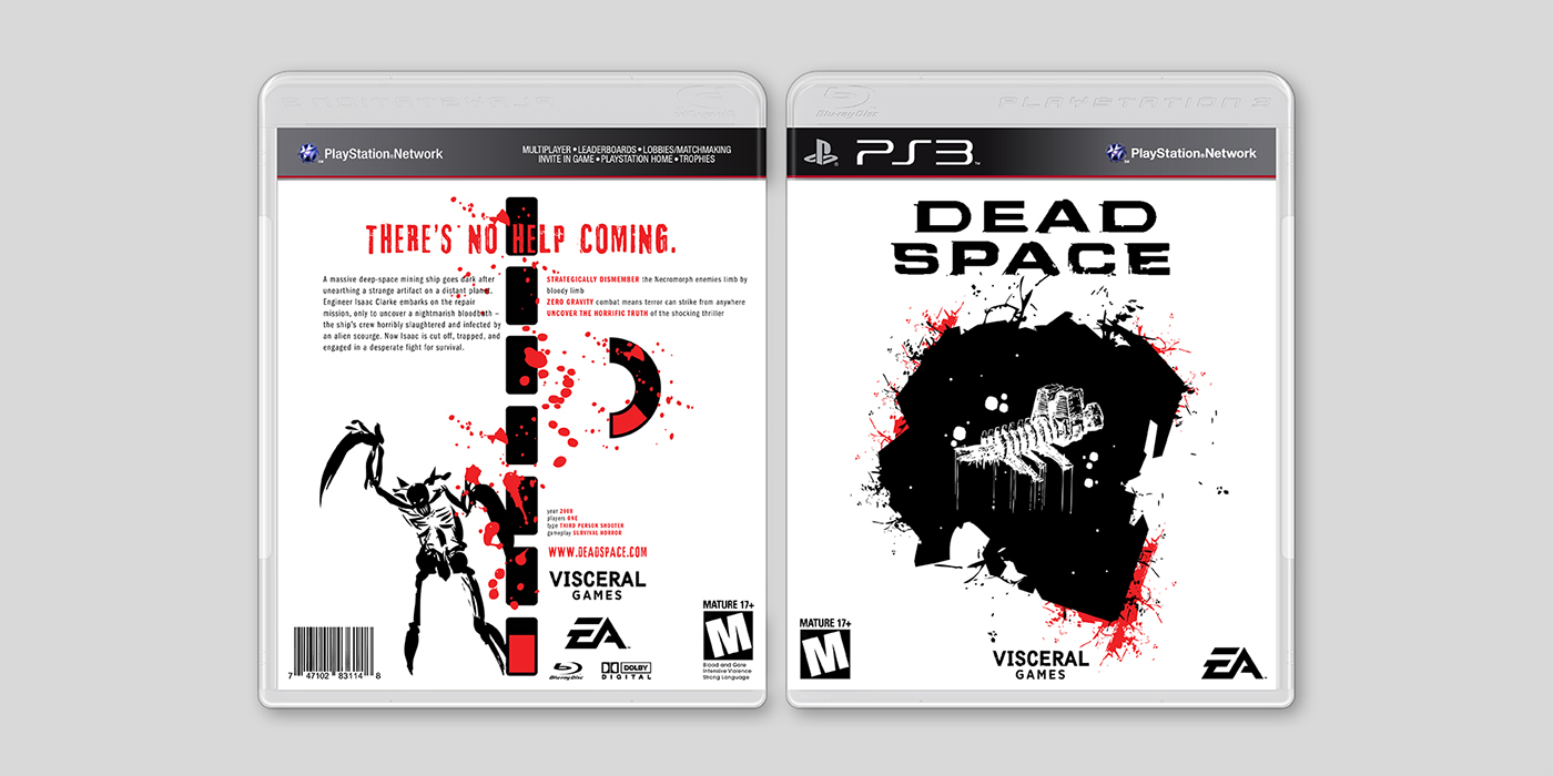 Dead Space Box Art On Behance