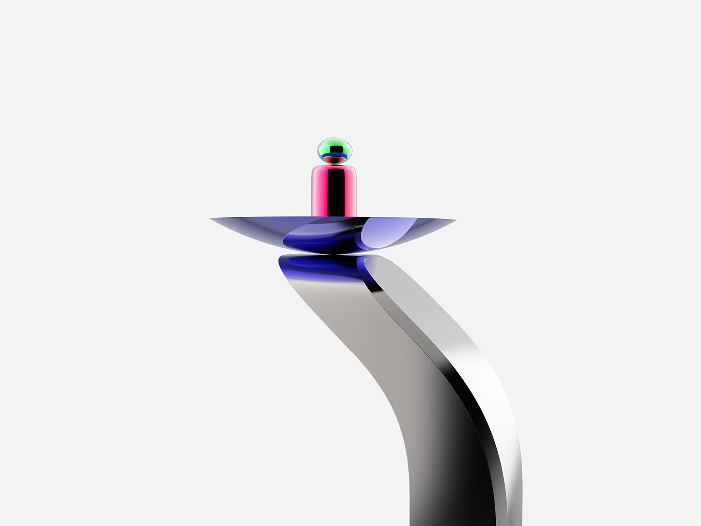 minimal rendering Render 3D keyshot cmf concept color aesthetic speculative