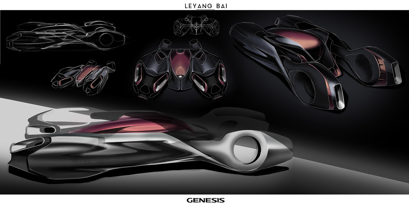 genesis concept Automotive design car design sci-fi alien luxury concept car transportation Alias