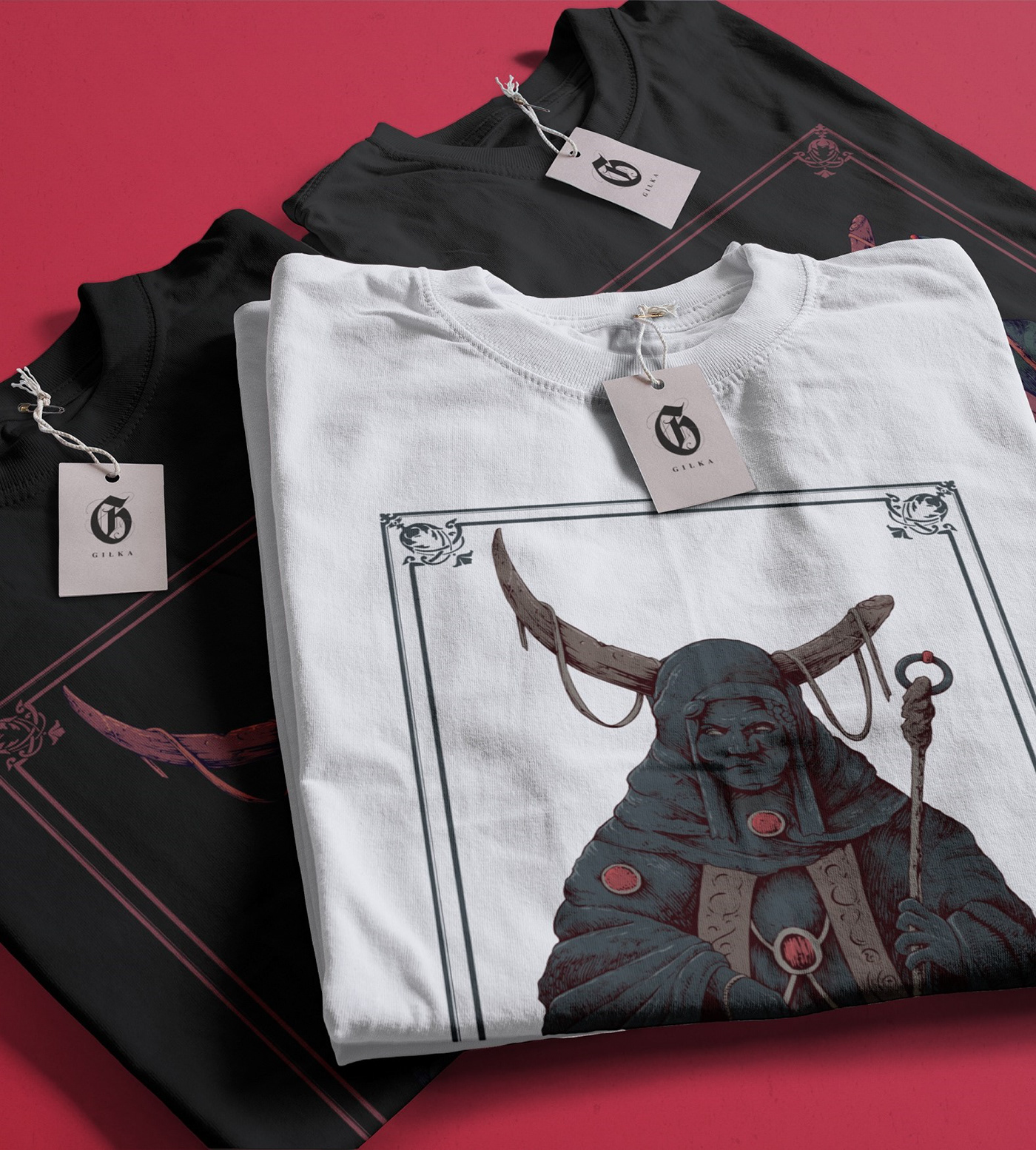 Magic   Character design  dark art Poster Design T-Shirt Design apparel merchandise ILLUSTRATION  vinyl music