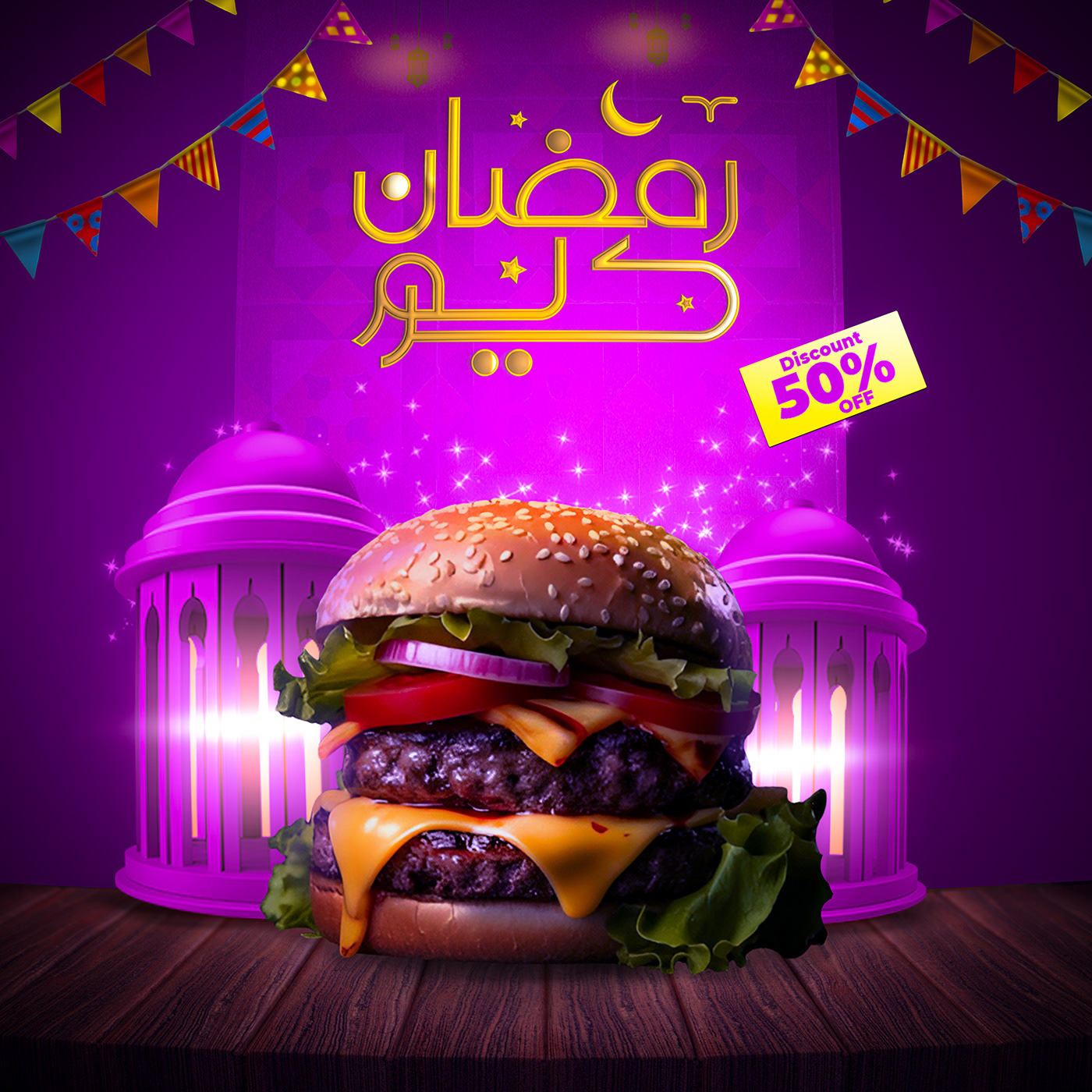 photoshop adobe illustrator Graphic Designer Social media post design marketing   Advertising  ramadan kareem ramadan ramadan design