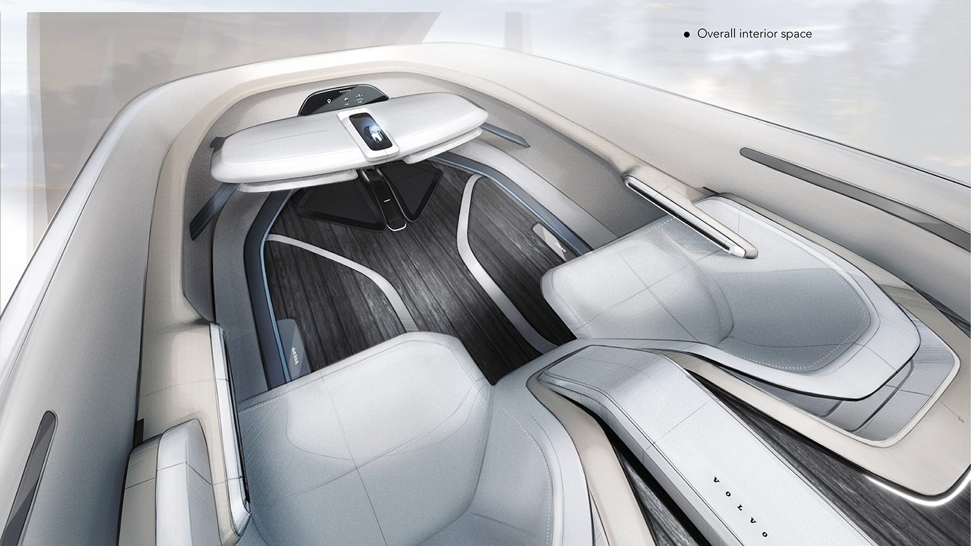 concept Volvo design product Interior transportation