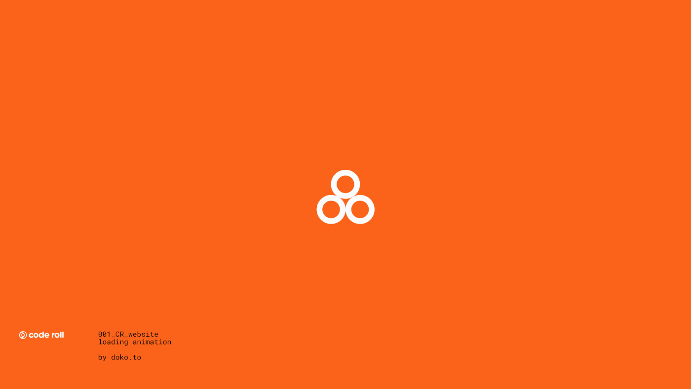 branding  software house Webdesign logo CI animations business orange minimal vector