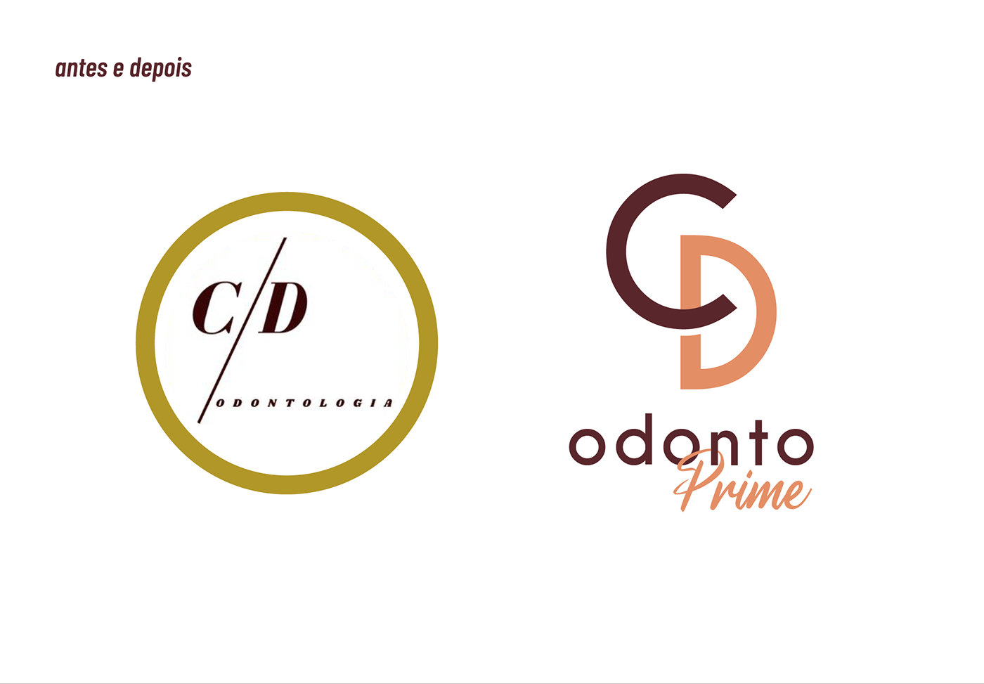 branding  dental dentist dentista identidade visual Logo Design Logotipo marca Odontologia rebranding
