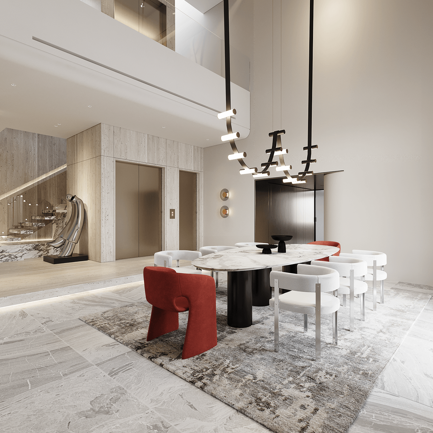 minimalist minimalist interior modern interior modern living room interior design  3dsmax Interior visualization design