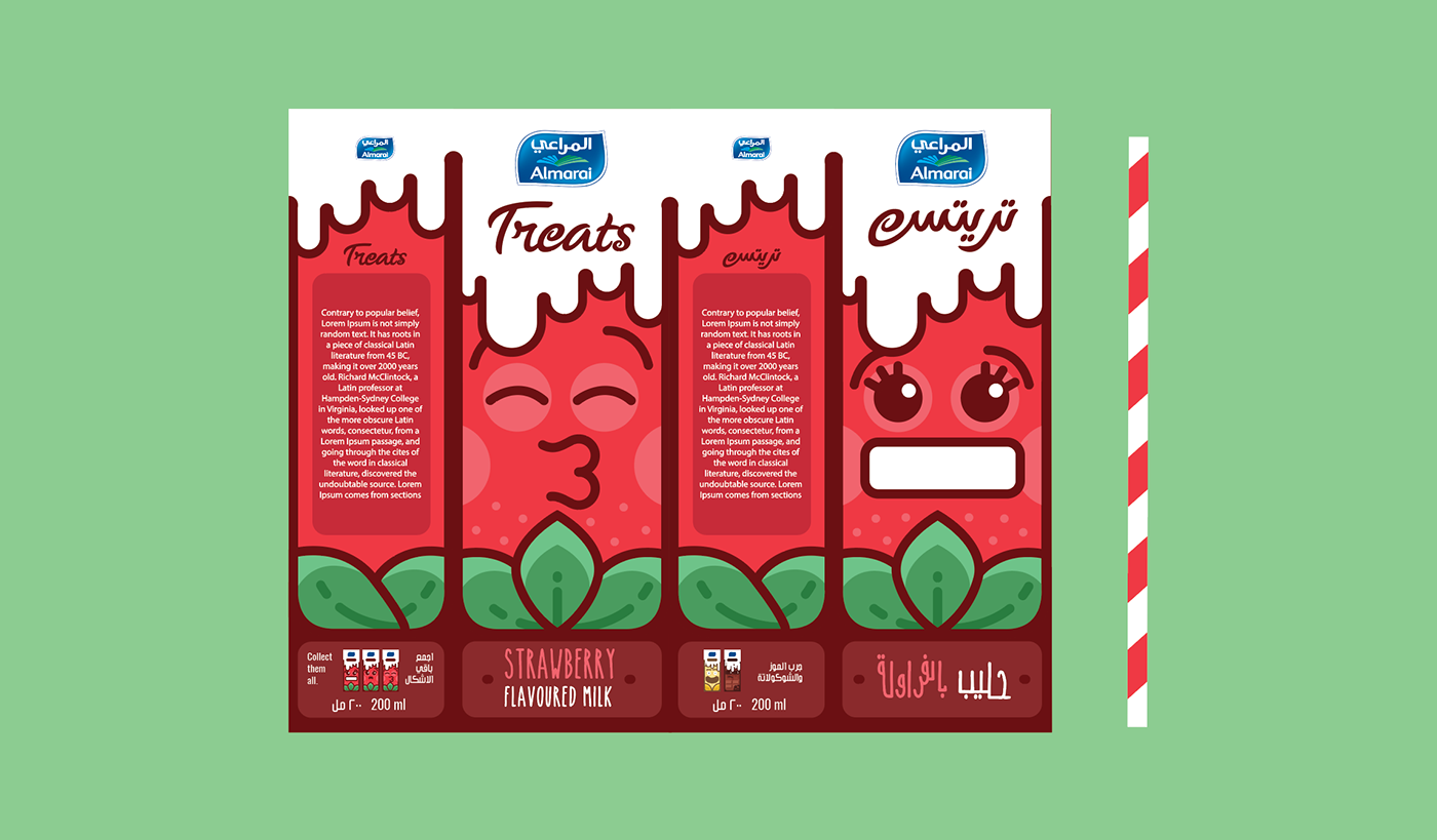milk juice Packaging Emojis characters banana strawberry chocolate milkshake faces