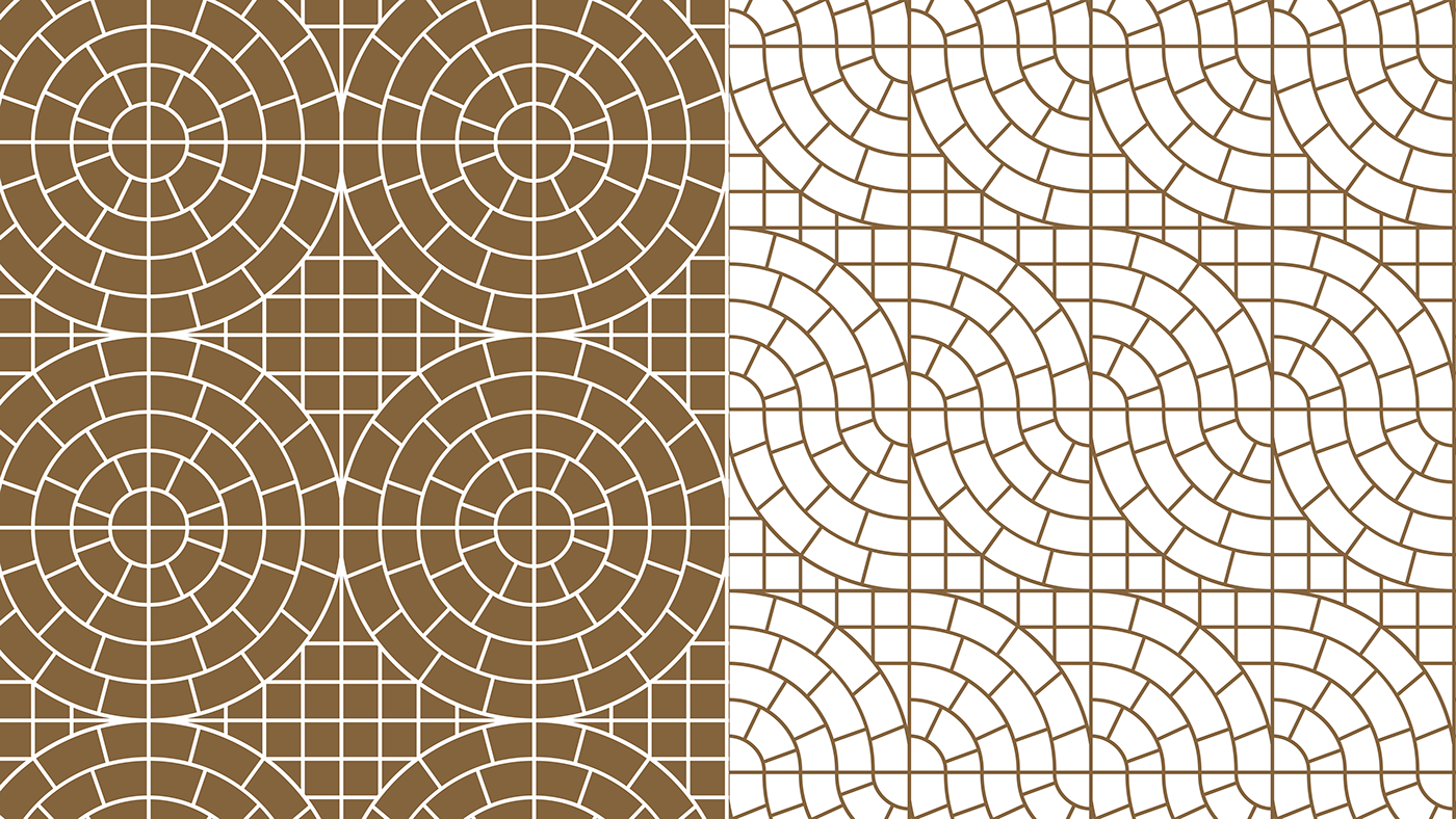 logo logodesign pattern pattern design  pavement visual identity businesscarddesign Letterdesign vector terre