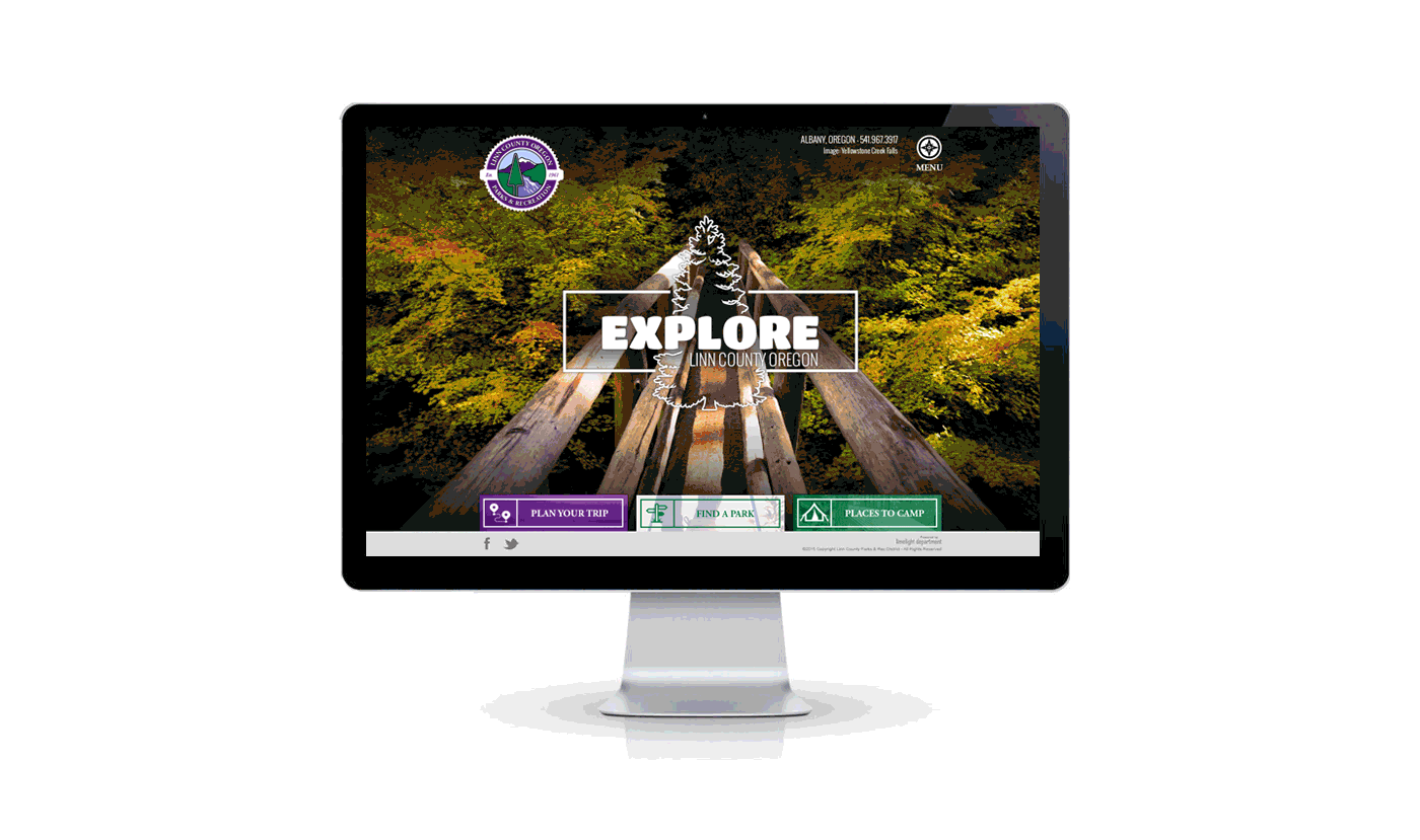 UI/UX Web Design  graphic design  Outdoor Nature Parks and Recreation