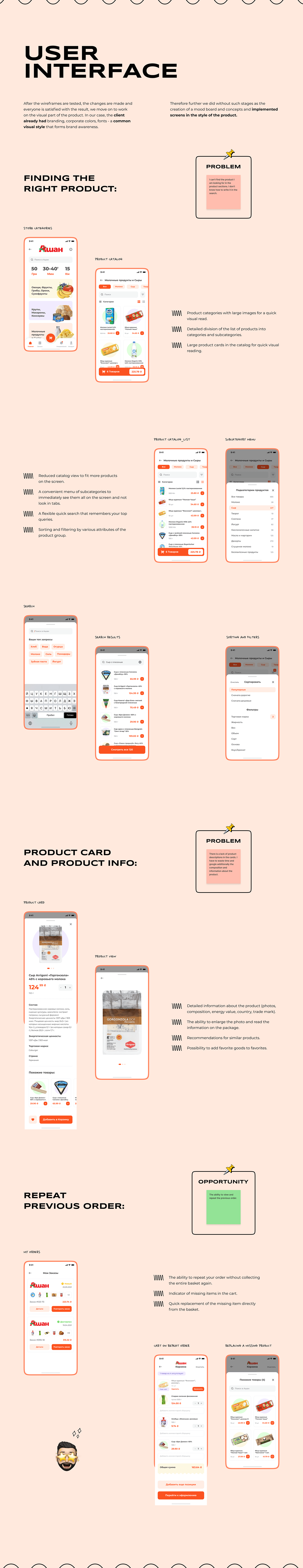 app Case Study food delivery Interface mobile product design  ui design UI/UX UX design UX Research