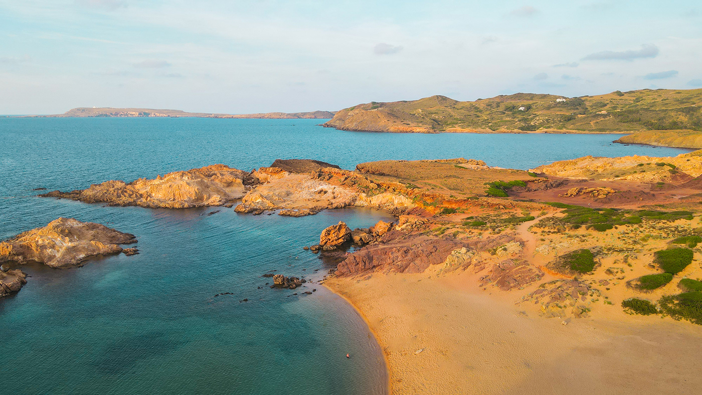 baleares DJI drone Dronegraphy holidays Maiorca MavicAir2 Menorca spain illes balears