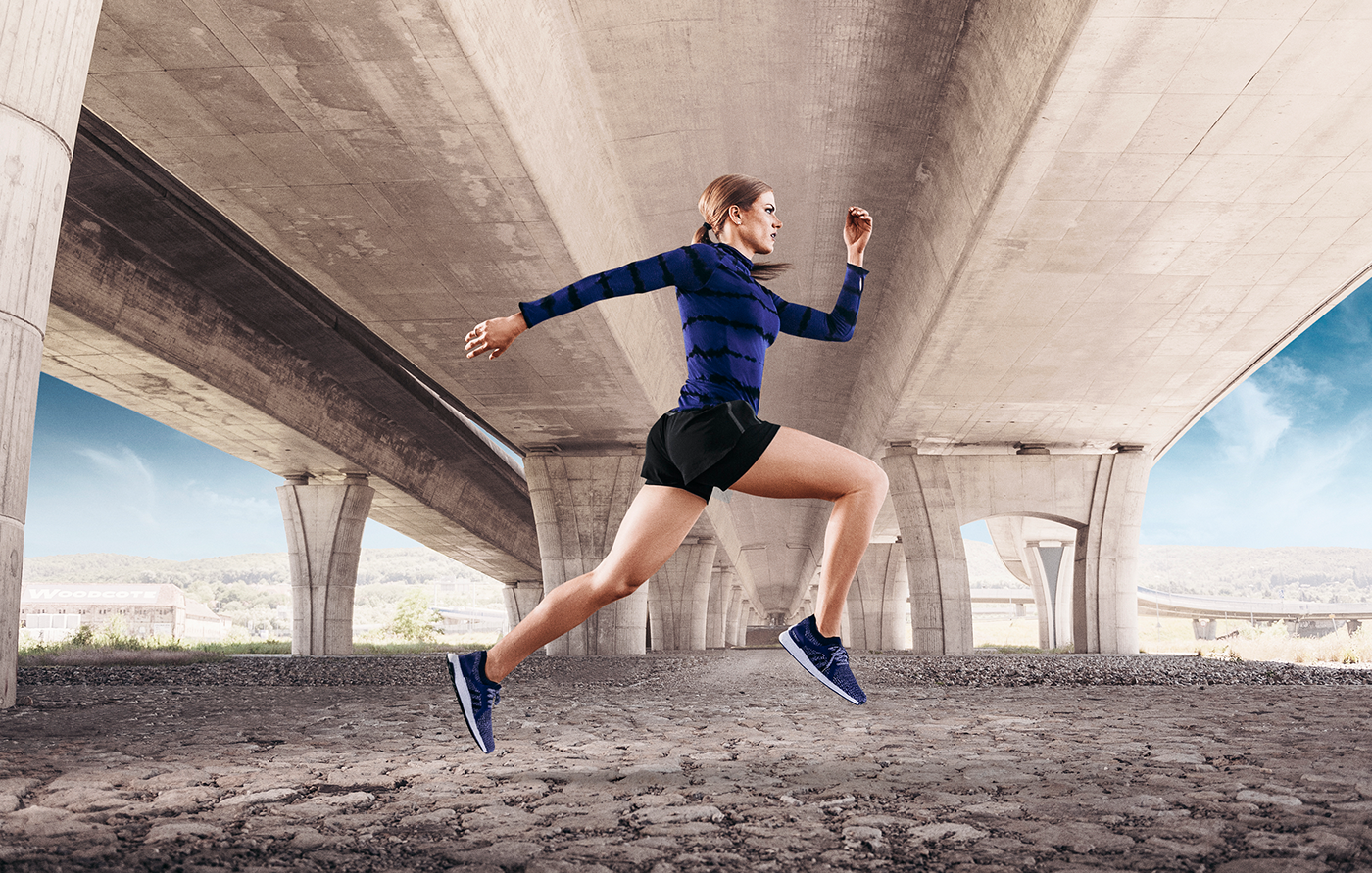 adidas running sport heretocreate koukalova training retouch outfit Fashion  woman