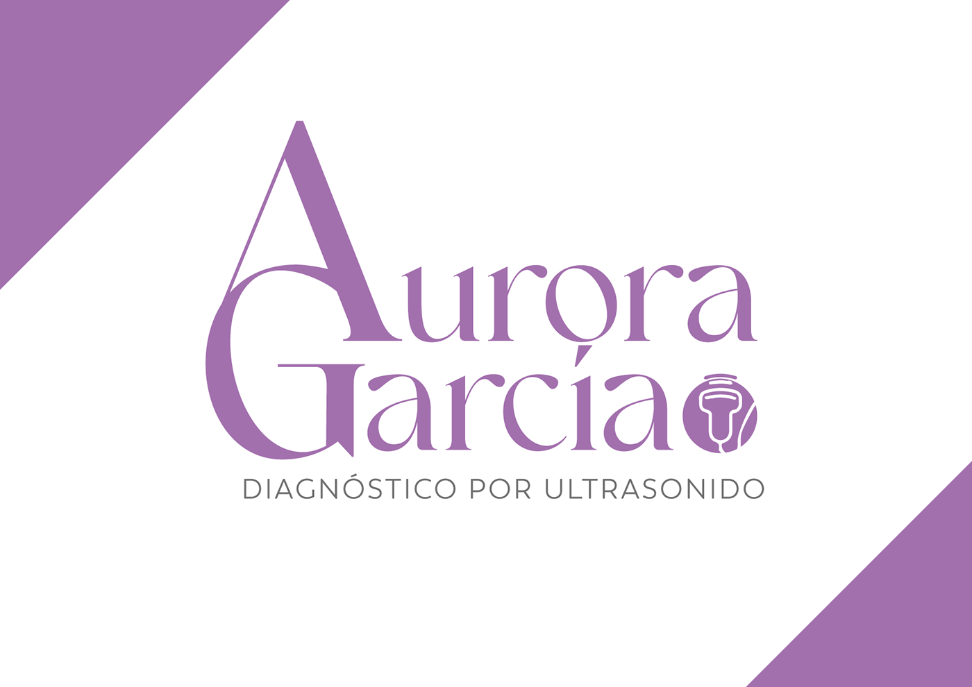 Ultrasound doctor logo brand identity Graphic Designer
