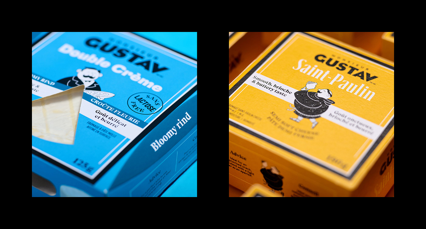 brand identity branding  Character design  Cheese design emballage Food  ILLUSTRATION  Packaging Photography 