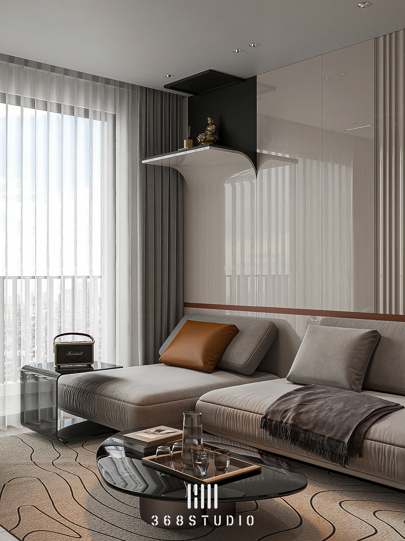 archviz interior design  3dsmax corona render  Modern Design adobephotoshop designer 3DArtist visualization Render