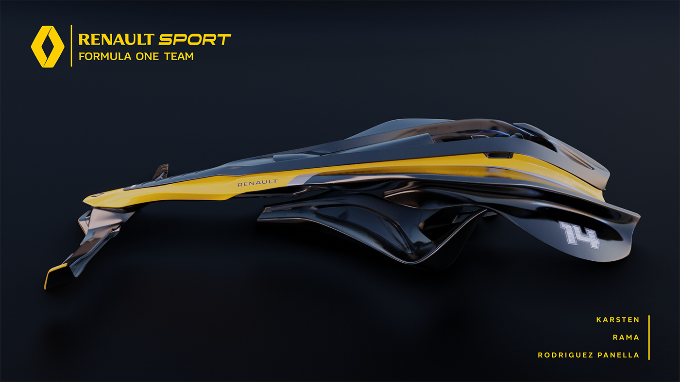 concept f1 Formula 1 reanult Renault Sport