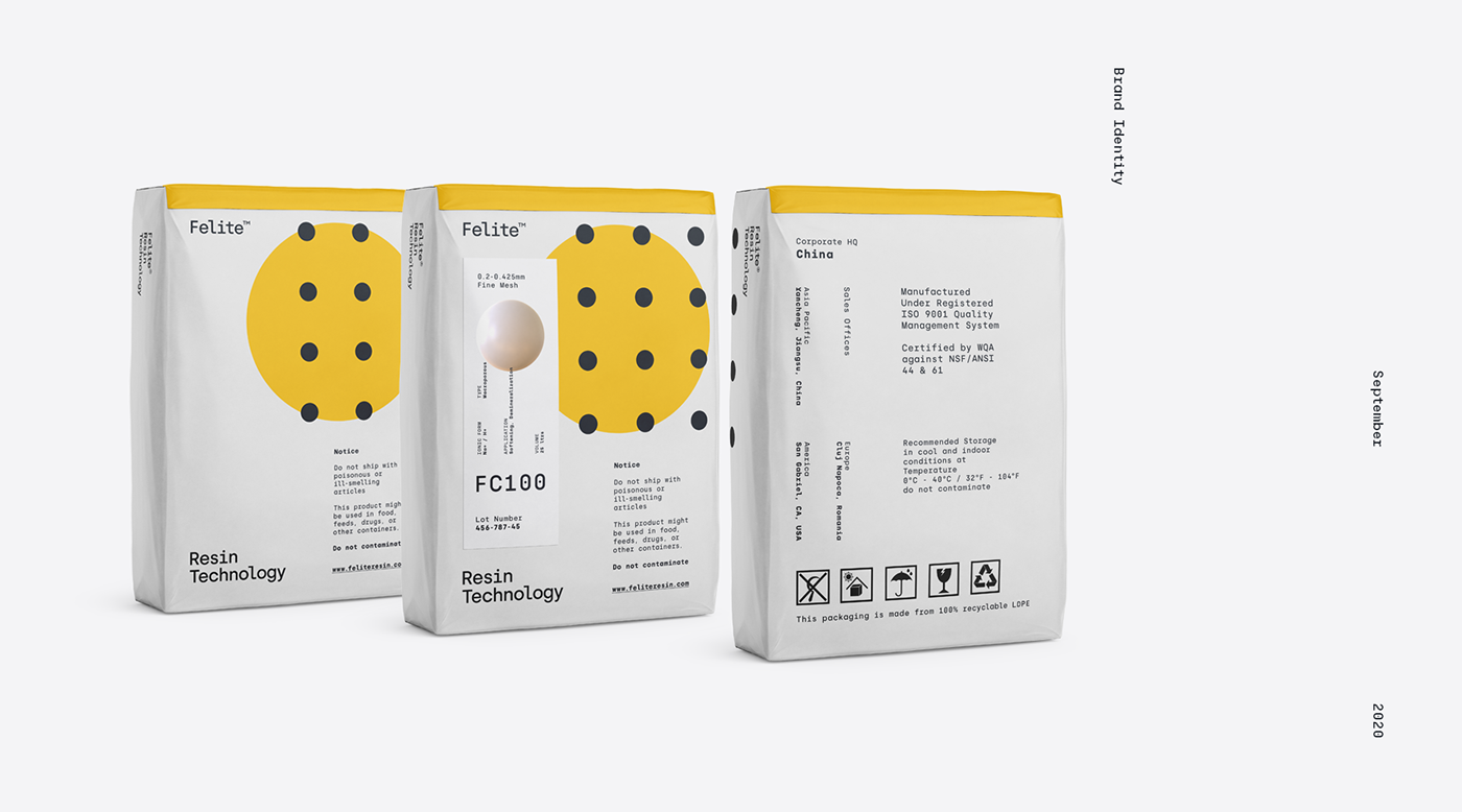 logo Packaging resin Technology Minimalism yellow Smart visual identity brand identity goopanic