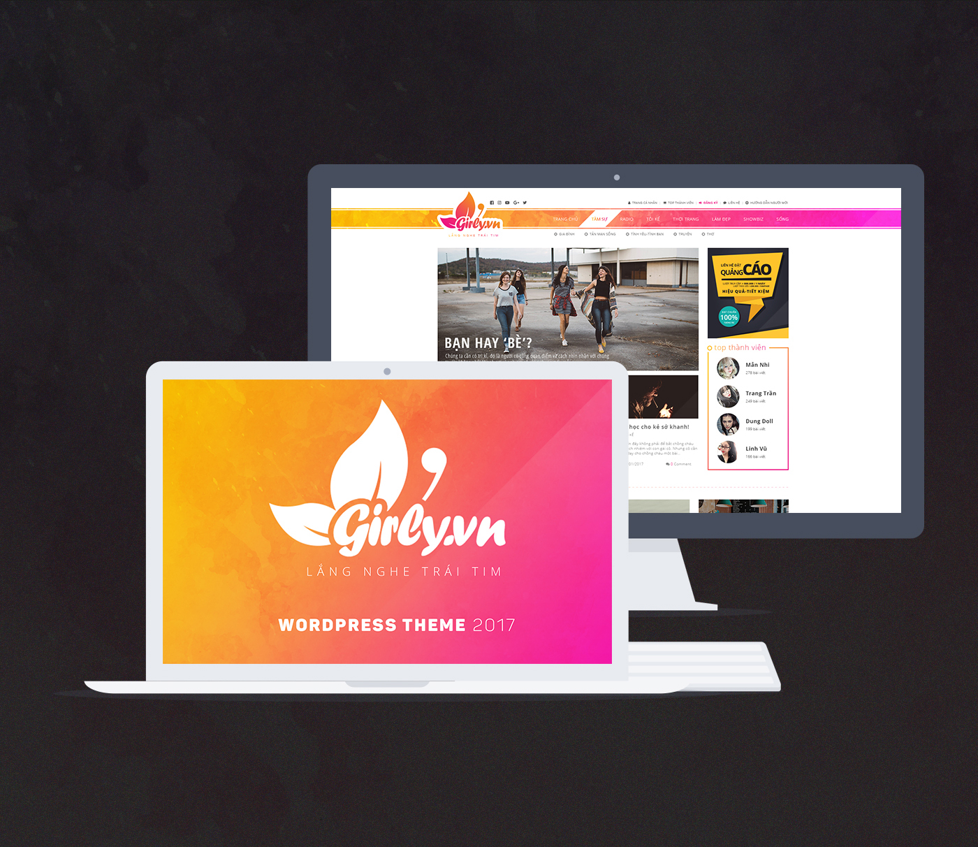 minsoi.com Min Sói soi girlyvn wordpress templates vietnam