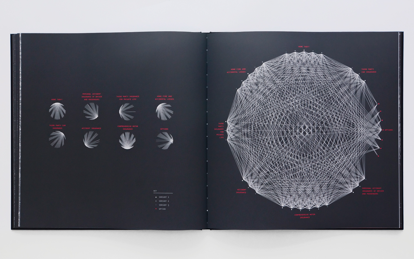 dataviz infographic Data data design information design annual report Minimalism network data visualization adobeawards