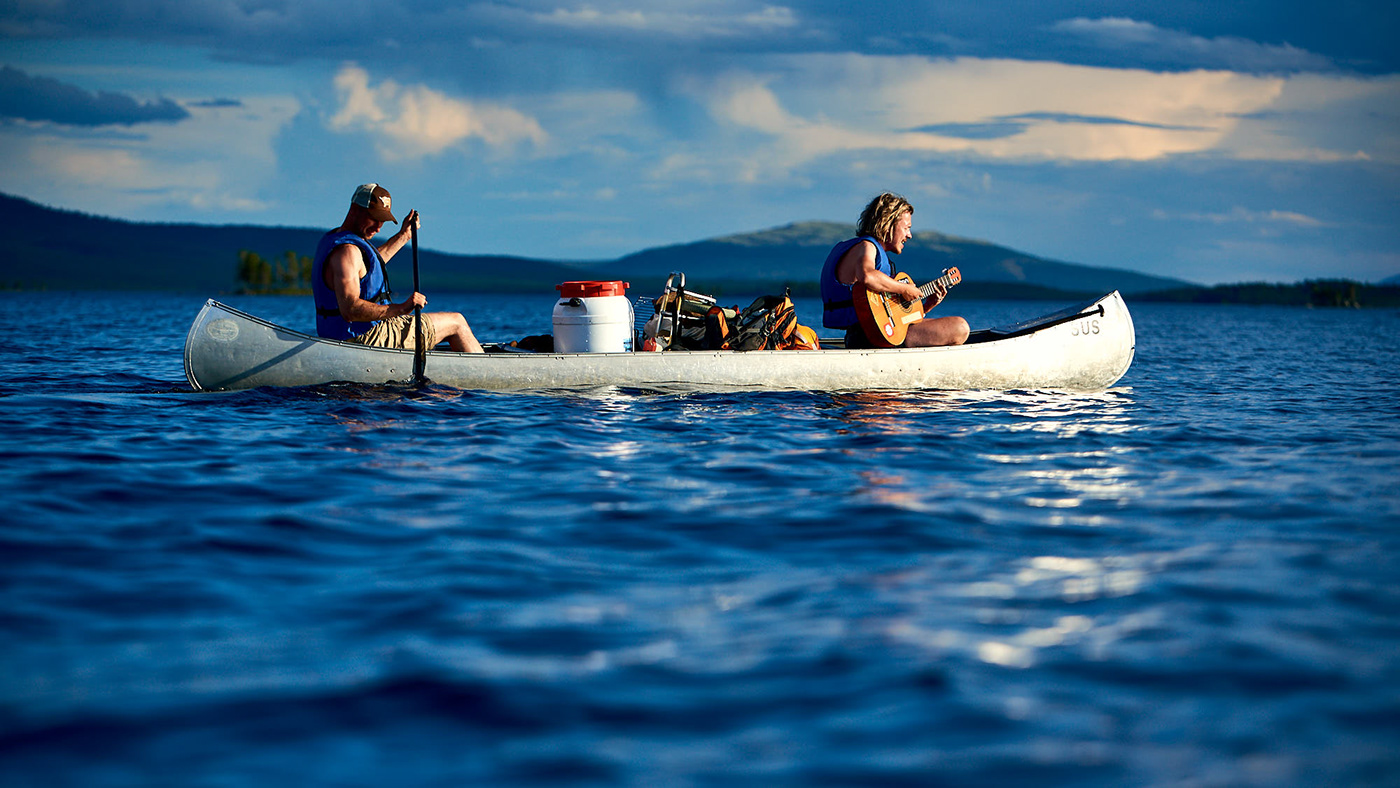 adventure camping canoe canoeing into the wild lifestyle Outdoor Scandinavia Travel