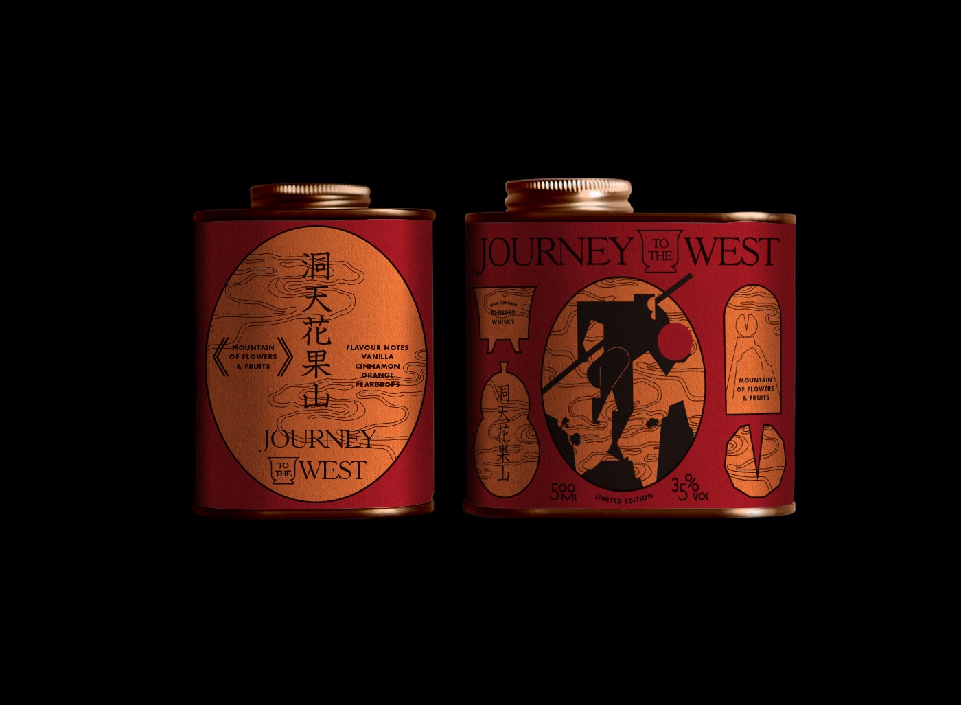 beverage brand branding  ILLUSTRATION  logo Whisky wine tea beer Packaging