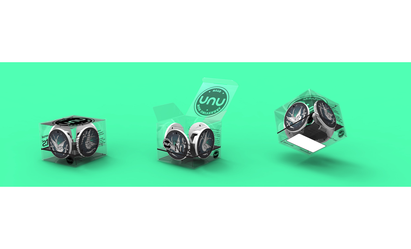 Pack nuts LONGBOARD skate wheels RADnuts rendering keyshot showcase sport roller rollerderby Non Universal Nuts box cube