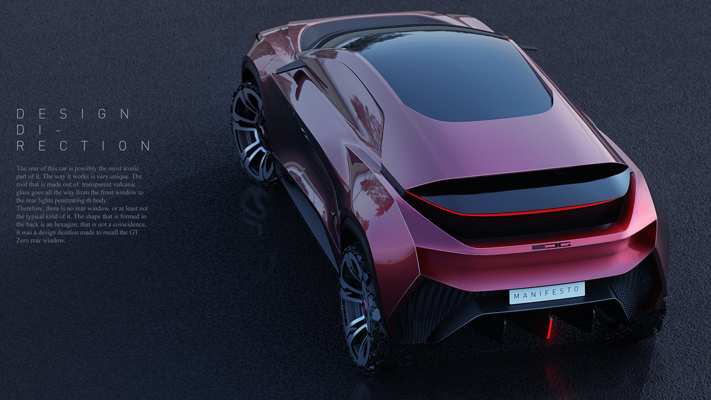 3D automotivedesign car cardesign concept design Italdesign sketch suv