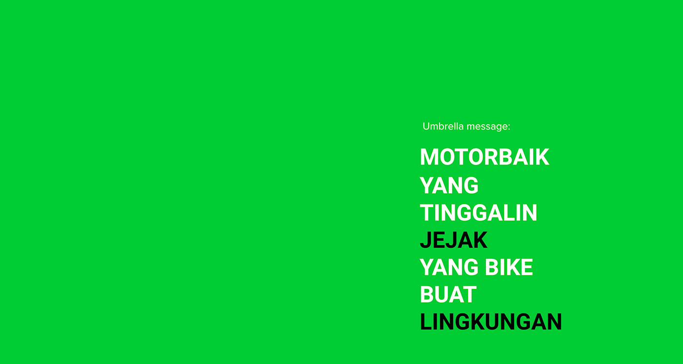 Advertising  commercial digitalimaging electricbike gojek indonesia printad transportation