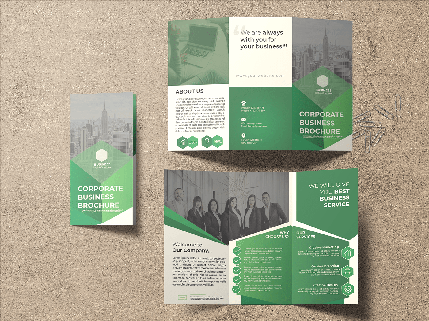 brochure brochure design business brochure business brochure design business trifold graphics design green brochure illustrator design trifold brochure Trifold Brochure Design