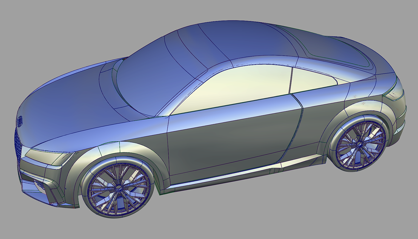 CAS autodesk alias Audi Surface Modeling Automotive design car design