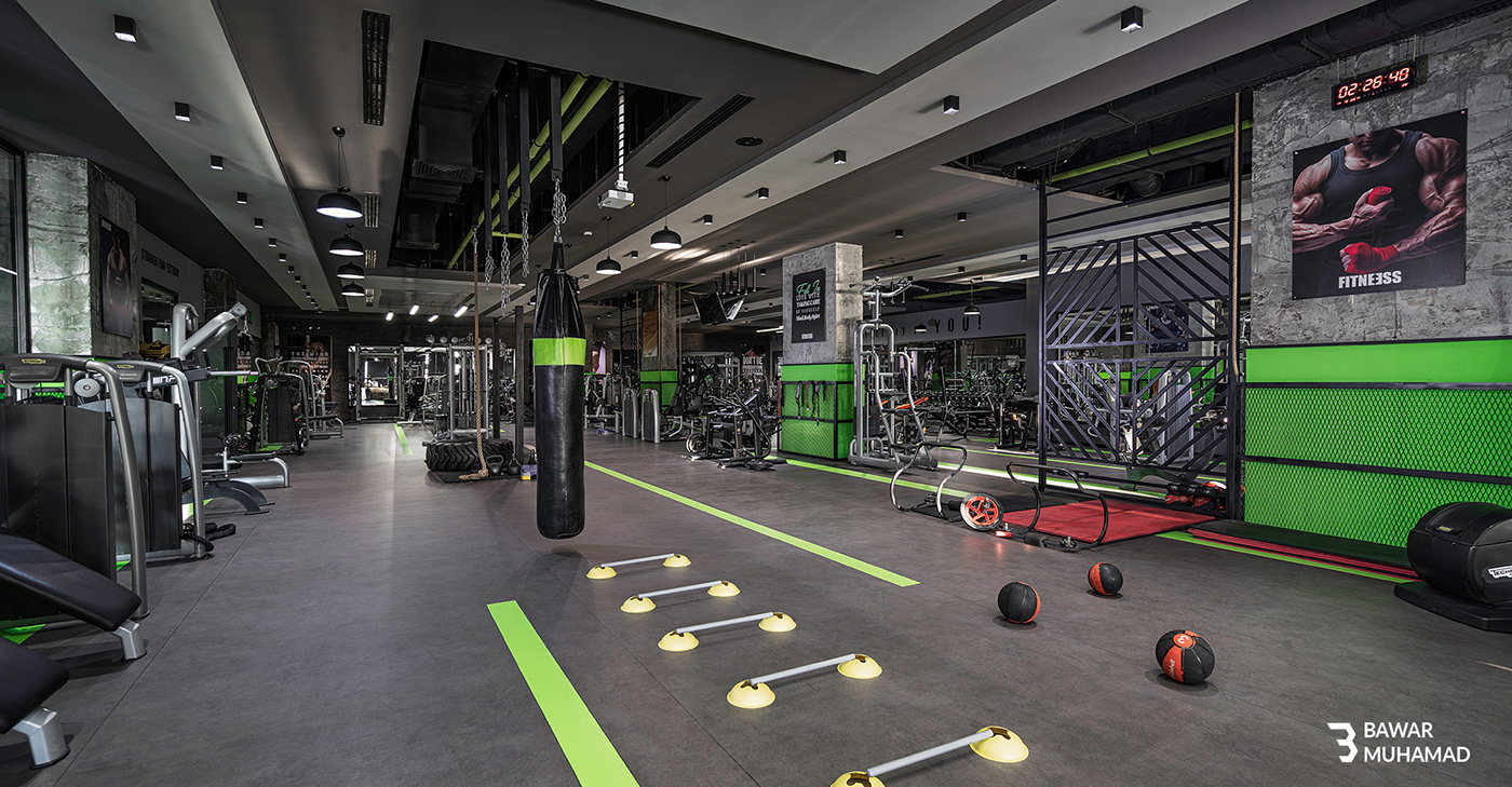 architect fitness gym gym photography Interior workout
