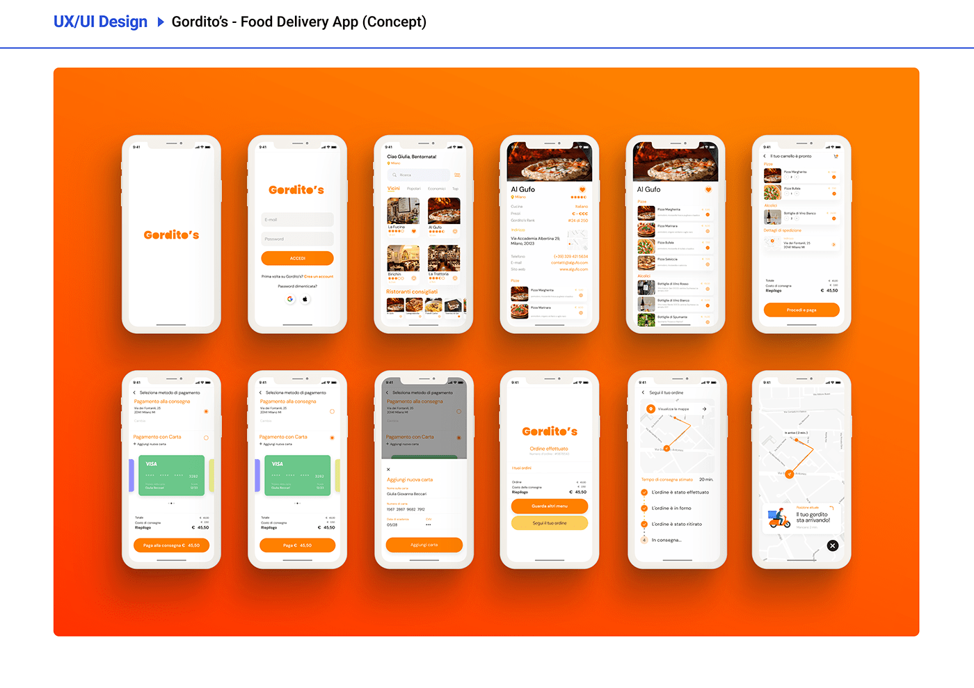 app app delivery app design Figma food app Food app design food delivery just eat app mobile UX design