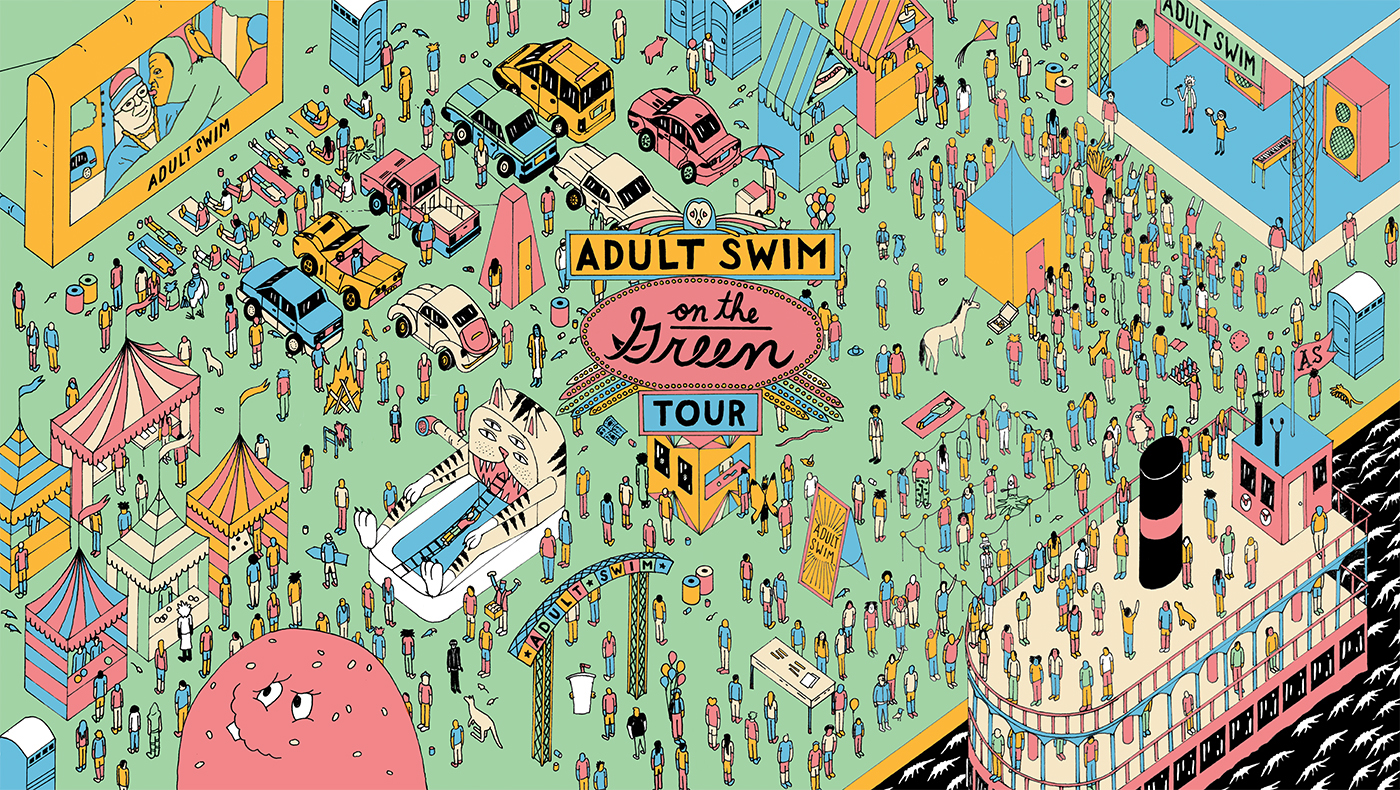 Adult Swim on the Green Tour.