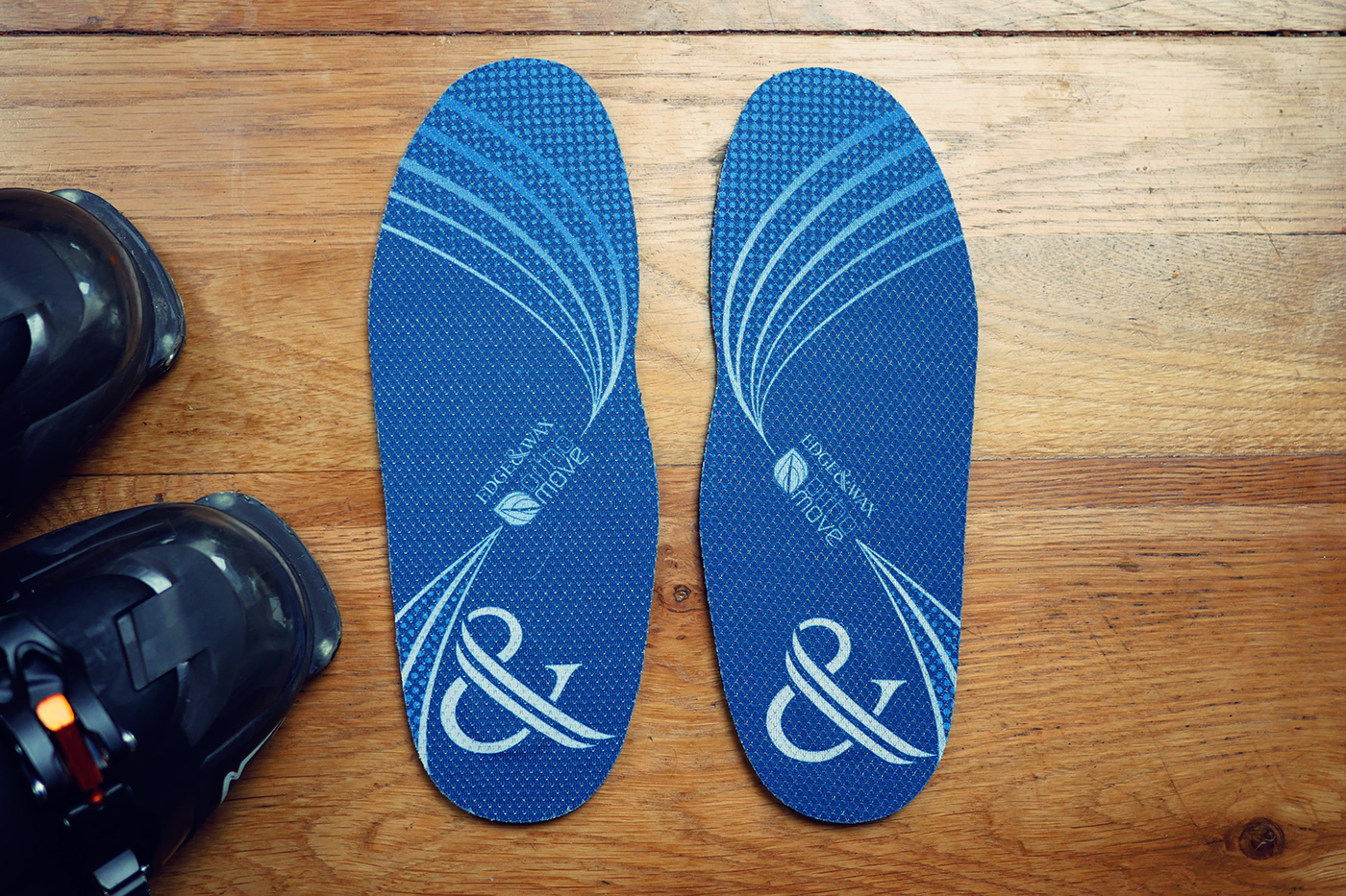 Footbed edge and wax Ski snowboard skiing ski boots insoles Custom