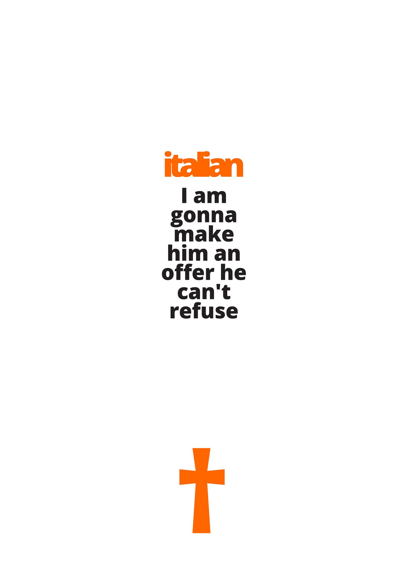 typography   typo OpenSans orange color black composition Layout modern