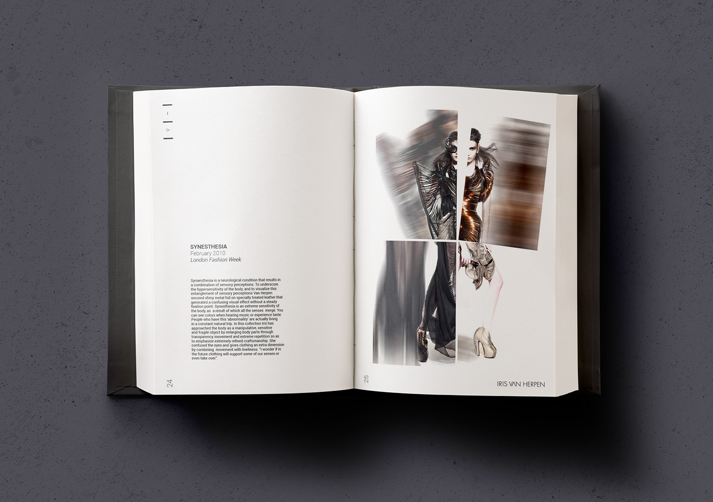 iris van herpen fashion design designer book Lookbook look book moda