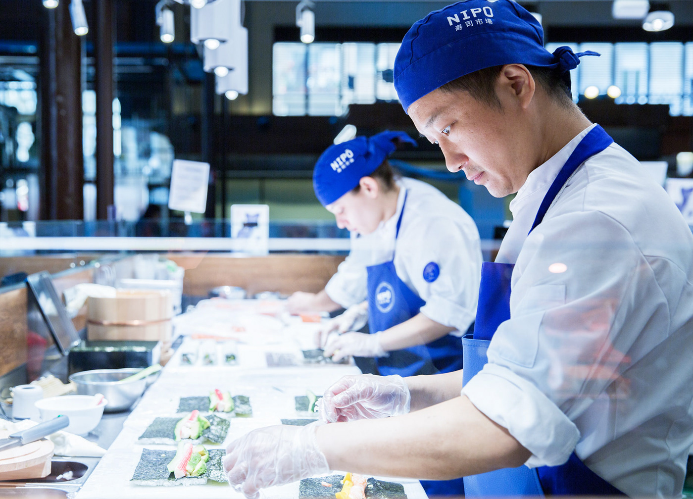 branding  Sushi take away japanese restaurant asian gourmet delivery Food  market
