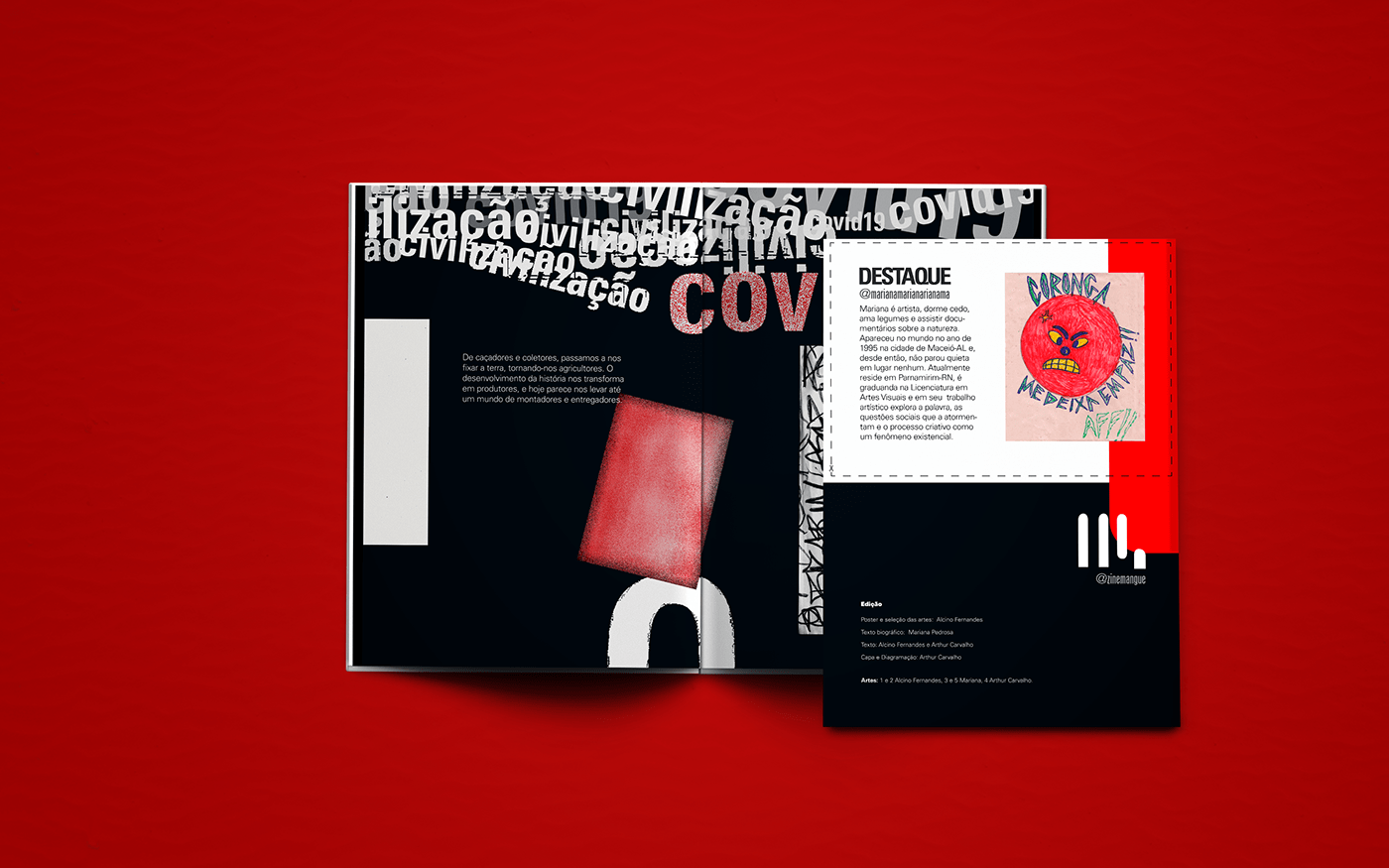 art corona COVid COVID19 magazine politic revista Zine  design design editorial