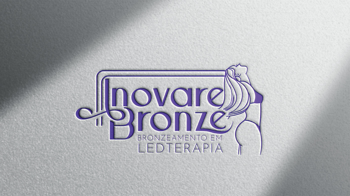 Logotipo logo identidadevisual visualidentity Logotype Drawing  bronze Bronzeamento tanning BRONZEAMENTO ARTIFICIAL