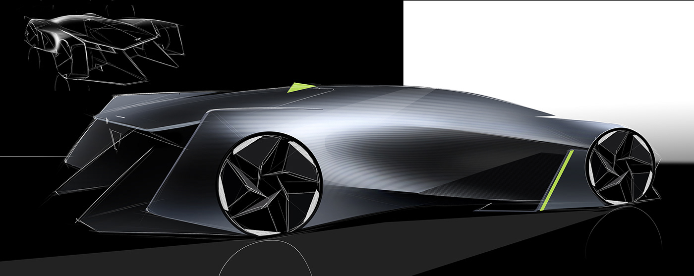 3D Automotive design car concept car sketch Transportation Design aston martin CGI architecture product design 