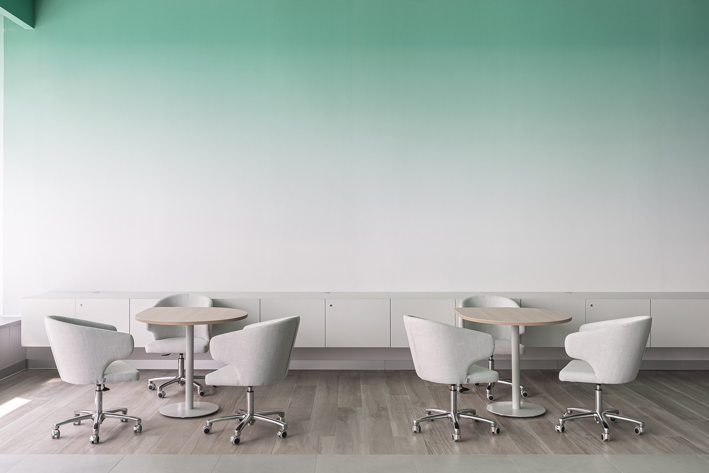 bank interior interior minimalism gradient wall design Design Bank interior design  gradients Bank Design
