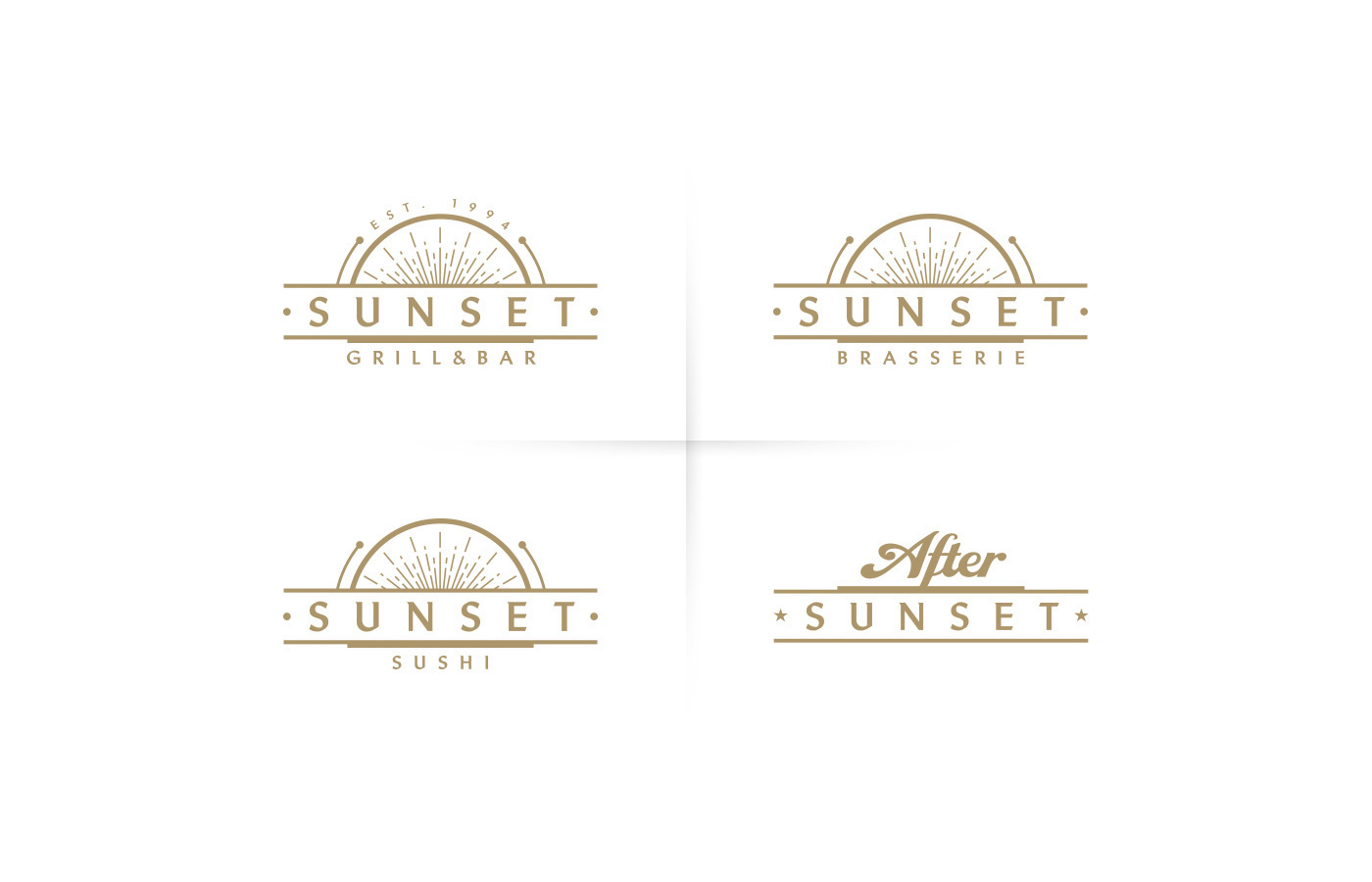 brand rebranding logo restaurant bar brasserie menu Culinary grill sunset istanbul bosphorus