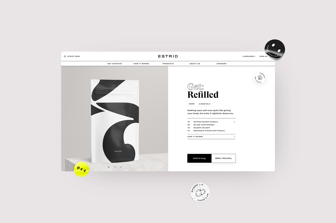 brand identity branding  Ecommerce UI/UX Web Design  Website