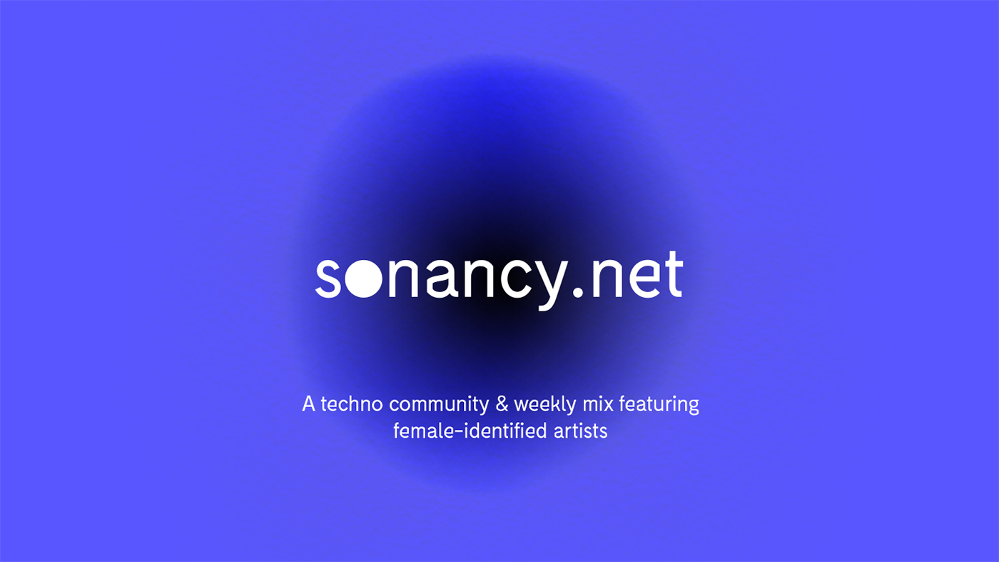 sonancy Website techno female producer dj Club culture equality online